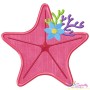 Starfish-2 Applique Design Pattern-1