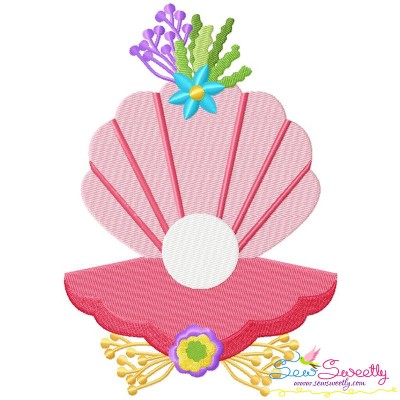 Pearl Shell Embroidery Design Pattern-1