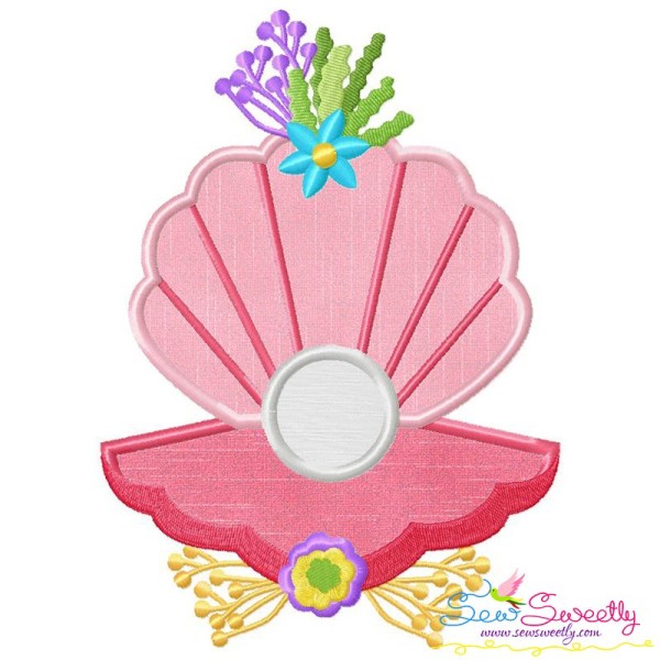 Pearl Shell Applique Design Pattern-1