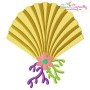 Cockle Shell Embroidery Design Pattern-1