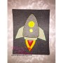 Rocket-1 Applique Design Pattern-2