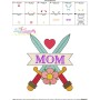 Mom Tattoo Swords-2 Embroidery Design Pattern-3