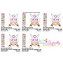 Mom Tattoo Swords-2 Applique Design Pattern-2
