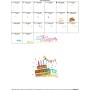 Happy Birthday Cake Embroidery Design Pattern-3