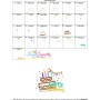Happy Birthday Cake Applique Design Pattern-3