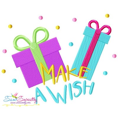 Make a Wish Embroidery Design Pattern-1