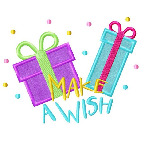 Make a Wish Applique Design Pattern-1