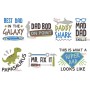 Awesome Dad Quotes Lettering Embroidery Design Bundle-1