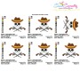 Cowboy Character Skull Embroidery Design Pattern-2