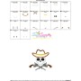 Cowboy Character Skull Applique Design Pattern-3