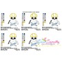 Engineer Profession Skull Applique Design Pattern-2
