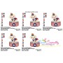 Patriotic Baby-2 Embroidery Design Pattern-2