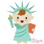Patriotic Baby-1 Embroidery Design Pattern-1