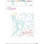 Statue of Liberty Patriotic Colorwork Block Embroidery Design Pattern-3