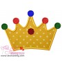 Crown Applique Design Pattern-2