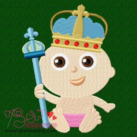 Little Prince Embroidery Design Pattern-1