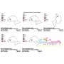 Baby Dolphin Applique Design Pattern-2