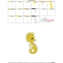Baby Seahorse-2 Embroidery Design Pattern-3