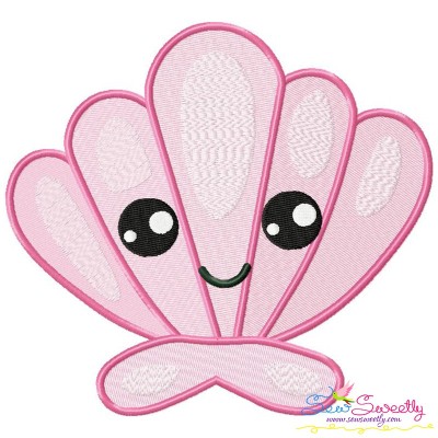 Baby Seashell Embroidery Design Pattern-1