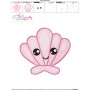 Baby Seashell Embroidery Design Pattern-3