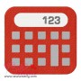 Calculator Embroidery Design Pattern-1
