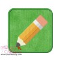 Small Pencil Applique Design Pattern-1