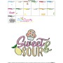 Sweet and Sour Sketch Machine Embroidery Design Pattern-3