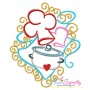 Swirly Kitchen Machine Embroidery Design Bundle-10