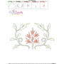 Fall Leaves-2 Bean/Vintage Stitch Machine Embroidery Design Pattern-3