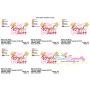 Her Royal Fiveness 5th Birthday Embroidery Design Pattern-2