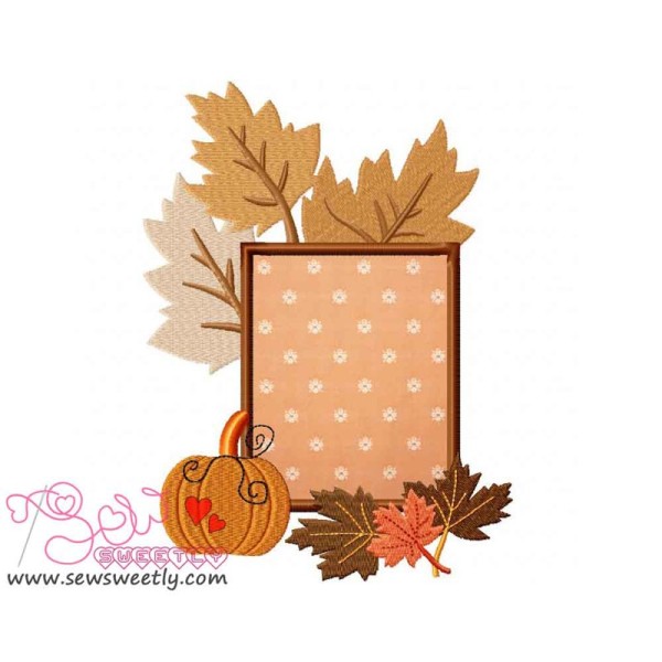 Halloween Sign-1 Applique Design Pattern-1