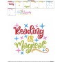 Reading is Magical Machine Embroidery Design Pattern-3
