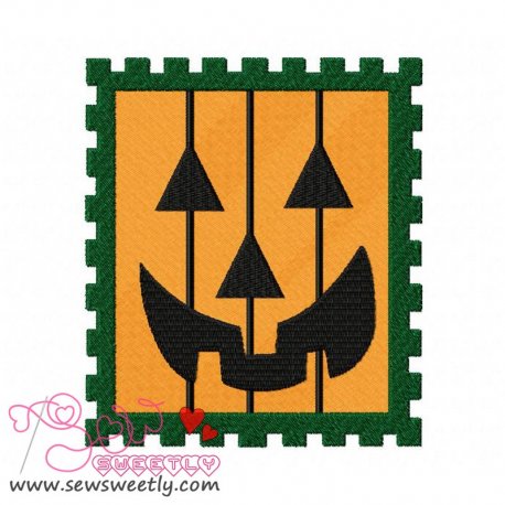 Halloween Stamp Embroidery Design Pattern-1