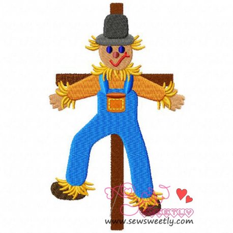 Scarecrow Embroidery Design Pattern-1