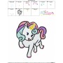 Baby Unicorn-8 Machine Embroidery Design Pattern-3