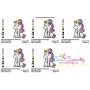 Baby Unicorn-6 Machine Embroidery Design Pattern-2