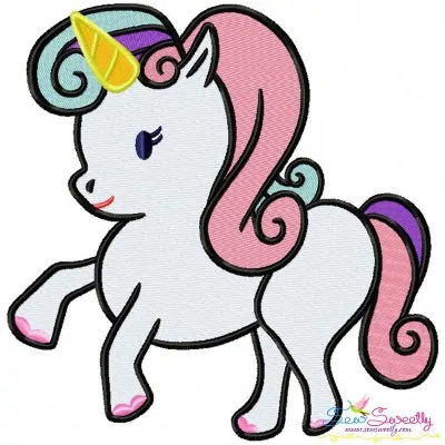 Baby Unicorn-5 Machine Embroidery Design Pattern-1