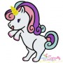 Baby Unicorn-2 Machine Embroidery Design Pattern-1