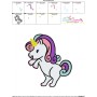 Baby Unicorn-2 Machine Embroidery Design Pattern-3