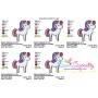 Baby Unicorn-3 Machine Embroidery Design Pattern-2