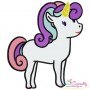 Baby Unicorn-3 Machine Embroidery Design Pattern-1