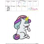 Baby Unicorn-1 Machine Embroidery Design Pattern-3
