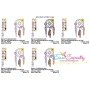 Floral Dream Catcher-4 Machine Embroidery Design Pattern-2