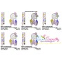 Floral Dream Catcher-3 Machine Embroidery Design Pattern-2