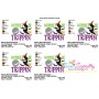 Witches Be Trippin Halloween Lettering Embroidery Design Pattern-2
