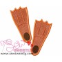Flippers Applique Design Pattern-3