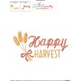 Happy Harvest-2 Lettering Embroidery Design Pattern-3