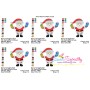 Santa Gifts Embroidery Design Pattern-2