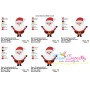 Simple Santa Embroidery Design Pattern-4