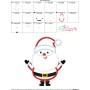 Simple Santa Applique Design Pattern-3
